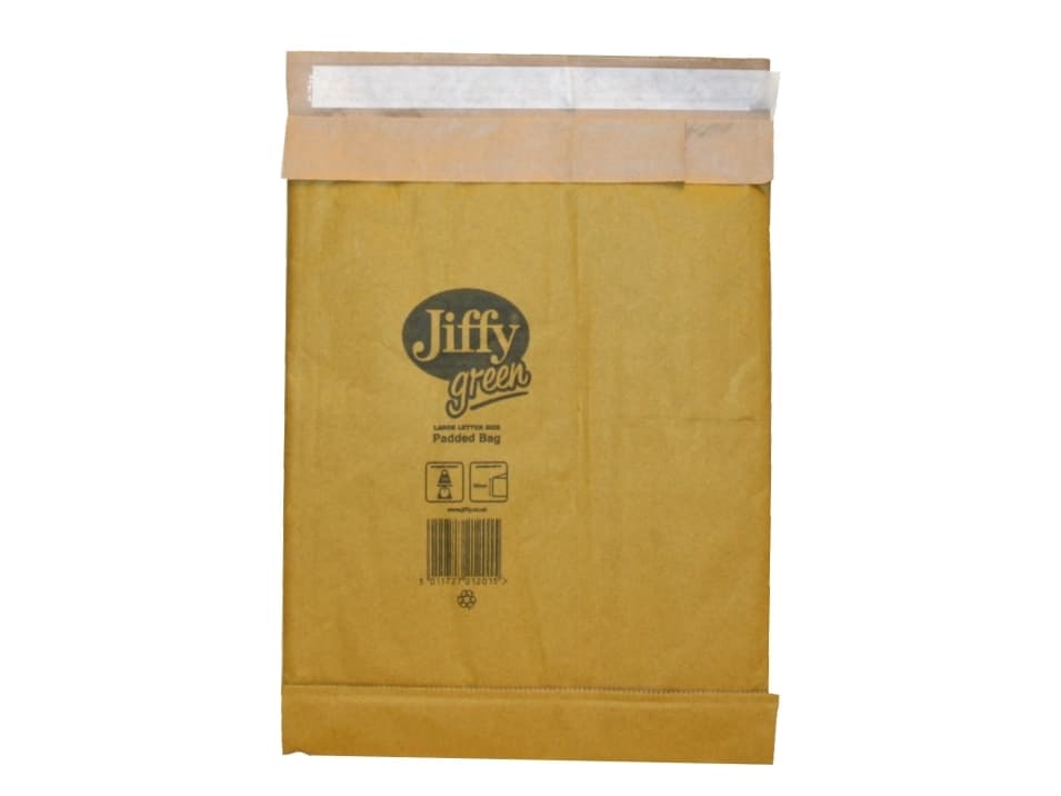 Padded bag Jiffy str. 7 341x483mm brun - (50 stk.)