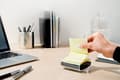 Miniatyrbild 5 av 5: Dispenser for Z-Notes + 1 stk. Z-Notes 76x76 mm gul