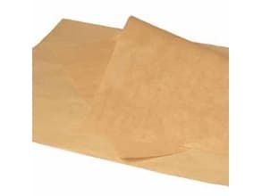Burgerpapir 450x600 mm 40 gr naturlig Greaseproof Brun FSC,500 stk/krt
