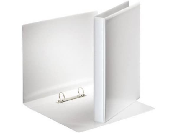 Esselte ESSENTIALS - Presentationsringpärm - ryggbredd: 38 mm - för A4 (210 x 297 mm) - kapacitet: 190 ark - vit