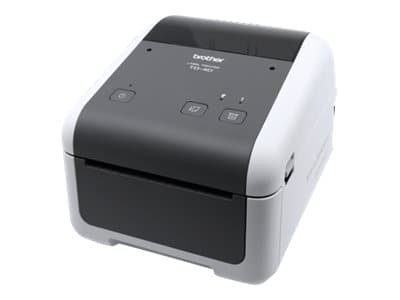 Brother TD-4410D - Etikettskriver - direktetermisk - Rull (11,8 cm) - 203 x 203 dpi - inntil 203.2 mm/sek - USB 2.0, seriell