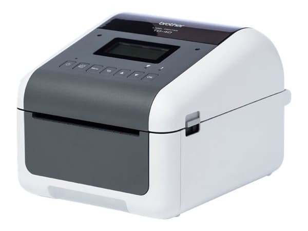 Brother TD-4550DNWB - Etikettskriver - direktetermisk - Rull (11,8 cm) - 300 x 300 dpi - inntil 152.4 mm/sek - USB 2.0, LAN, seriell, Wi-Fi(n), USB-v