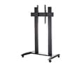 Miniatyrbilde 2 av 5: EDBAK Premium Series - Vogn - moderne - for flatpanel - videokonferansetralle - aluminium - svart - skjermstørrelse: 75"-86"