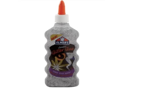 Elmer's Glitterlim sølv 177ml til slim
