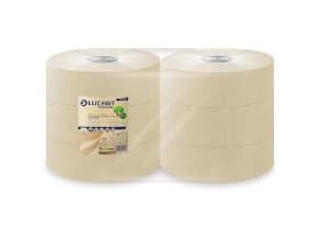 Toiletpapir EcoNatural Jumbo 2-lag 350 m Genbrugfiber - (6 ruller)