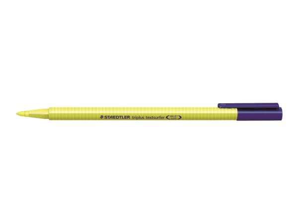 STAEDTLER triplus textsurfer - Markeringspenn - gul - vannbasert fargeblekk - 1-4 mm - fin og bred