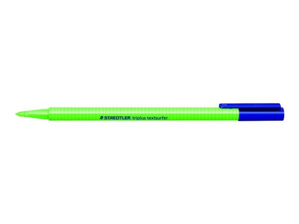 STAEDTLER triplus textsurfer - Markeringspenn - grønn - vannbasert fargeblekk - 1-4 mm - fin og bred