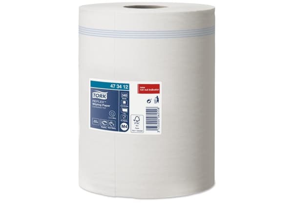 Aftørringspapir Tork M4 Reflex™ Standard Quickdry - (6 ruller pr. karton)