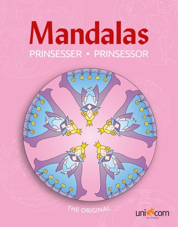 Mandalas med prinsessor