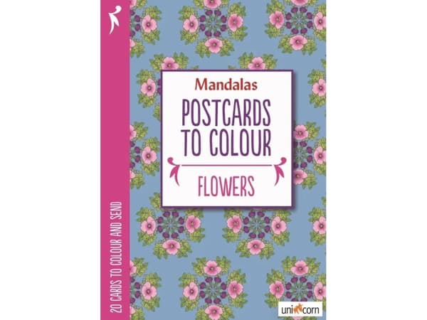 Postcards to Colour - FLOWERS