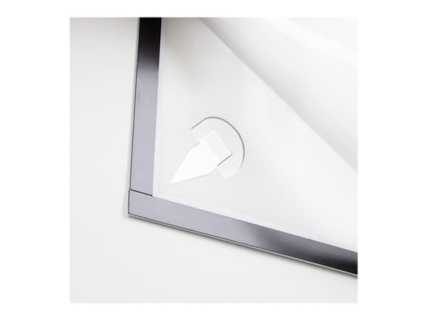 DURABLE WALLPAPER - Displayramme - veggmonterbar, overflatemontert - for A4 - magnetisk - sølv