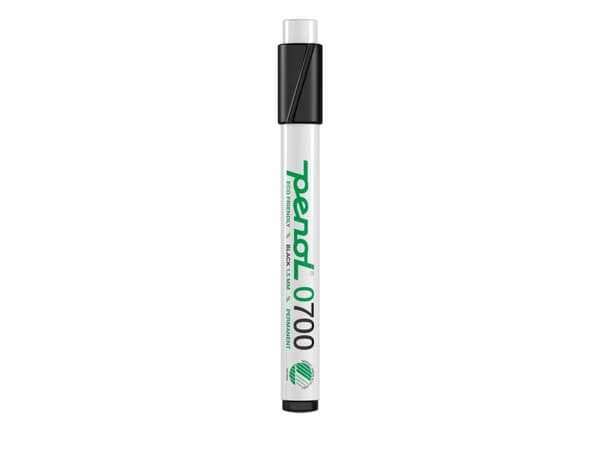 Marker Penol 0700 ass. farver 1,5mm rund spids permanent - (4 stk.)