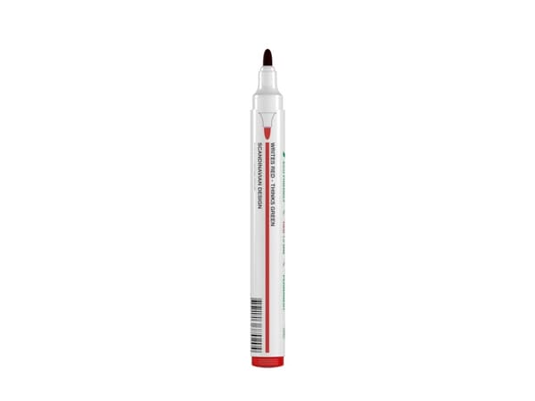Marker Penol 0700 rød 1,5mm rund spids permanent - (10 stk.)