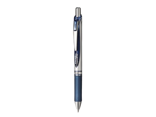 Rollerpen Pentel Energel blåsort 0,7mm BL77 - (12 stk.)