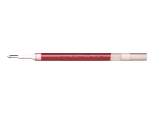 Pentel LR10-BX, Rød, Rød, Hvit, 0,5 mm, Rollerpenner, Pentel LR10, 1 stykker