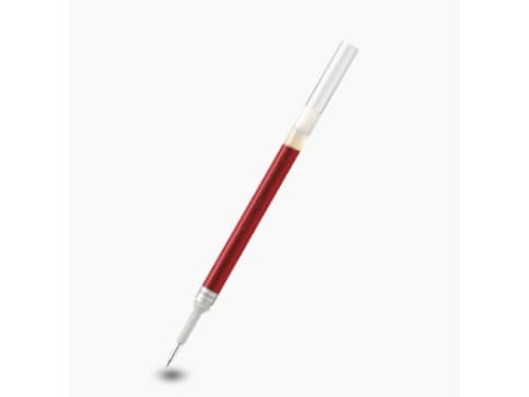 Pentel LR10-BX, Rød, Rød, Hvit, 0,5 mm, Rollerpenner, Pentel LR10, 1 stykker