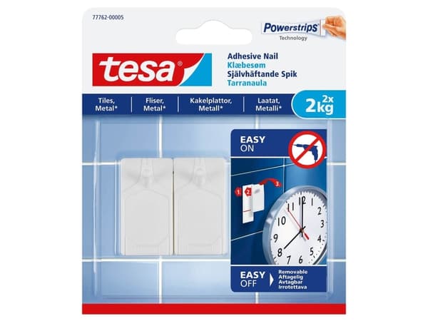 Tesa 77762 Mounting System. 2X2kg