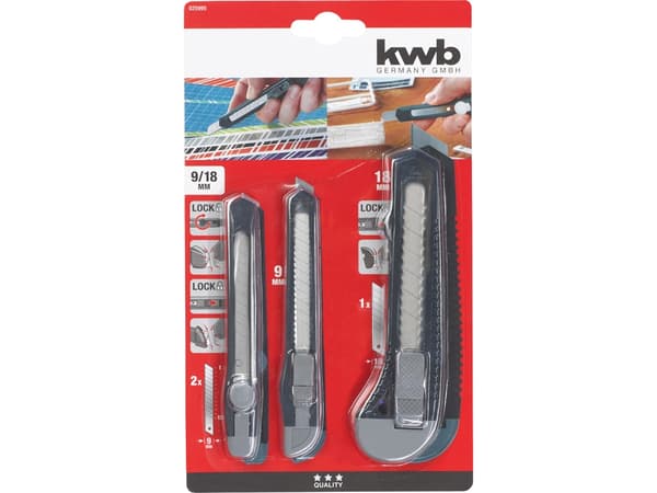 kwb 025995, 1,8 cm, Blåsa, 3 styck