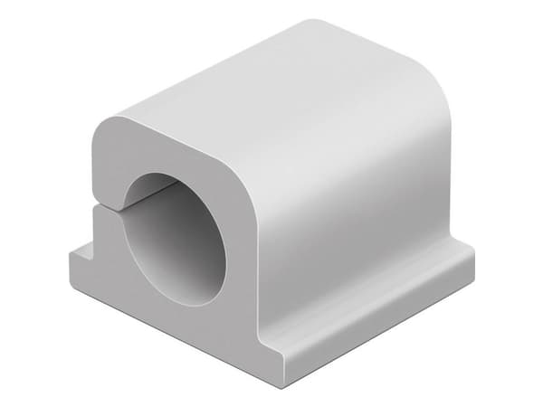 DURABLE CAVOLINE CLIP PRO 1 - Kabel klips - grå (en pakke 6)