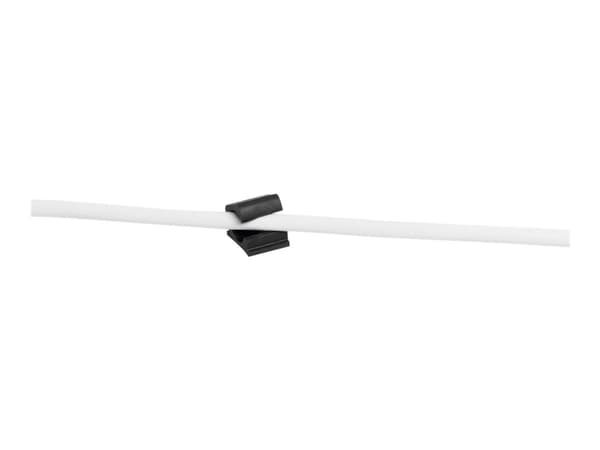 Durable Cavoline Clip Pro 1, Kaapelinpidike, Vastaanotto, Muovi, Musta