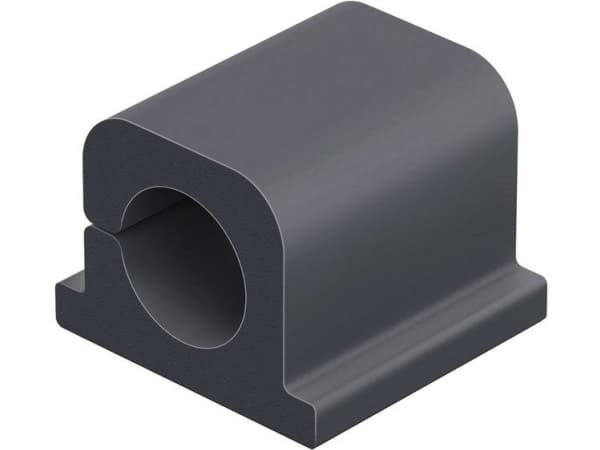 Durable Cavoline Clip Pro 1, Kaapelinpidike, Vastaanotto, Muovi, Musta