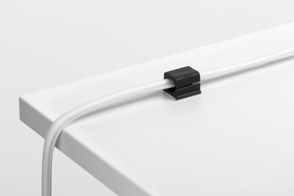 DURABLE CAVOLINE CLIP PRO 2 - Kabel klips - grafitt (en pakke 4)