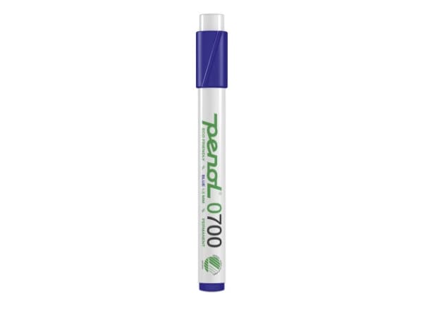 Marker Penol 0700 blå 1,5mm rund spids permanent - (10 stk.)