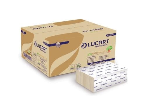 Håndklædeark EcoNatural Z-fold 2-lag 20x24 cm - (15 pakker x 200 stk.)