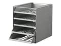 Miniatyrbilde 1 av 3: Brevbakkesystem Durable Idealbox Basic C4 grå med 5 rum