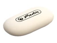 Herlitz - Radergummi - oval - vit - kautschuk