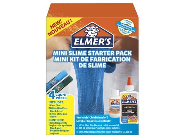 Elmer's Mini Slime Kit - StarterKit - grøn/blå