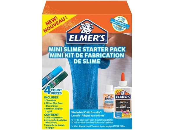 Elmer's Mini Slime Kit - StarterKit - grøn/blå