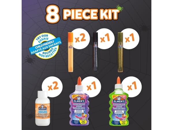 Elmer's Mini Slime guld/rød StarterKit