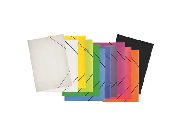 Pagna Lucy Colours - 3-fliksmappe - for A3 - gjennomsiktig