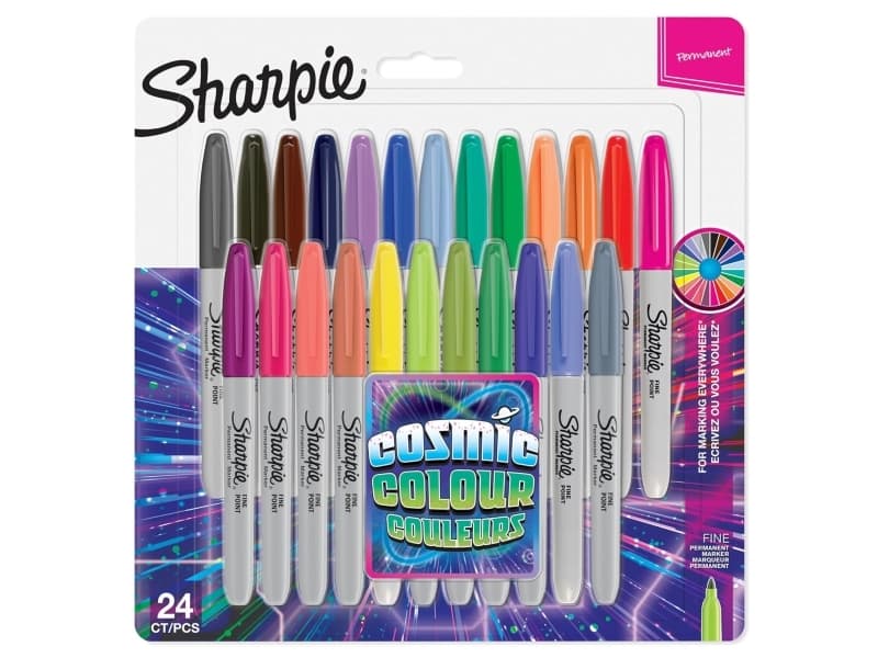 Sharpie Marker Fein Rundspitze F 24er Cosmic Colours Blister