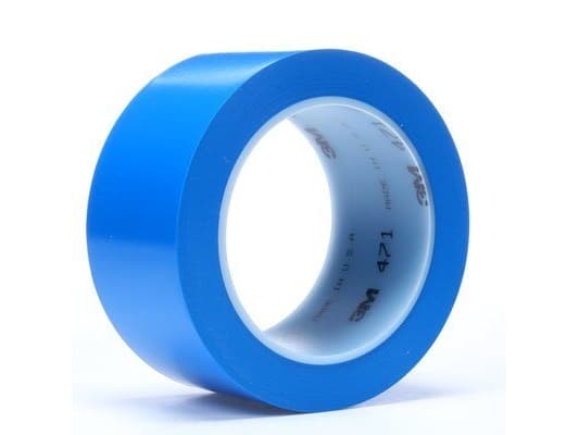 3M 471F 471BL50 Pvc-nauha Blå (L x B) 33 m x 50 mm 1 stk 1 stk