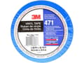 Miniatyrbilde 1 av 2: 3M 471IW-BL50-D PVC-klebende tape Blå (L x B) 33 m x 50 mm 1 rull(er) (471IW-BL50-D)