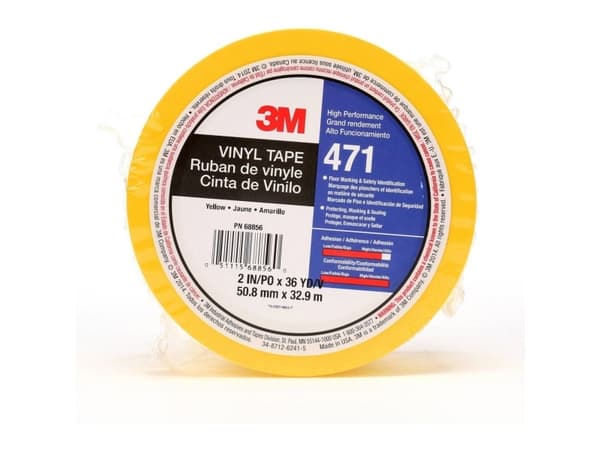 3M 471IW-G50-D Pvc-tape Gul (L x B) 33 m x 50 mm 1 stk.