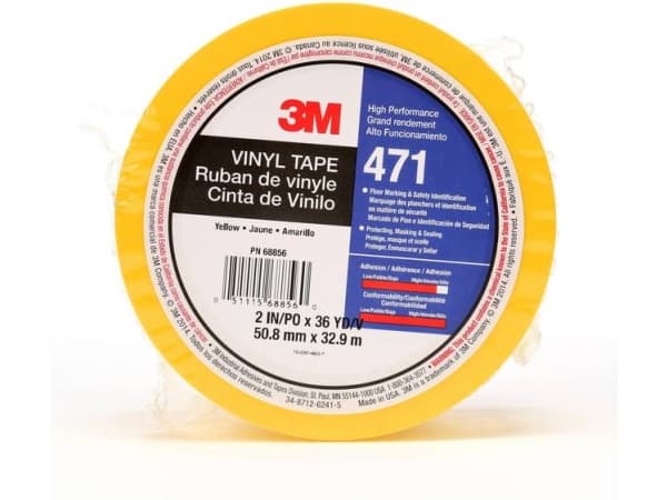 3M 471IW-G50-D Pvc-tape Gul (L x B) 33 m x 50 mm 1 stk.