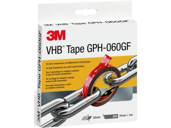 3M GPH-060F19-3 Tape Grå (L x B) 3 m x 19 mm 1 stk