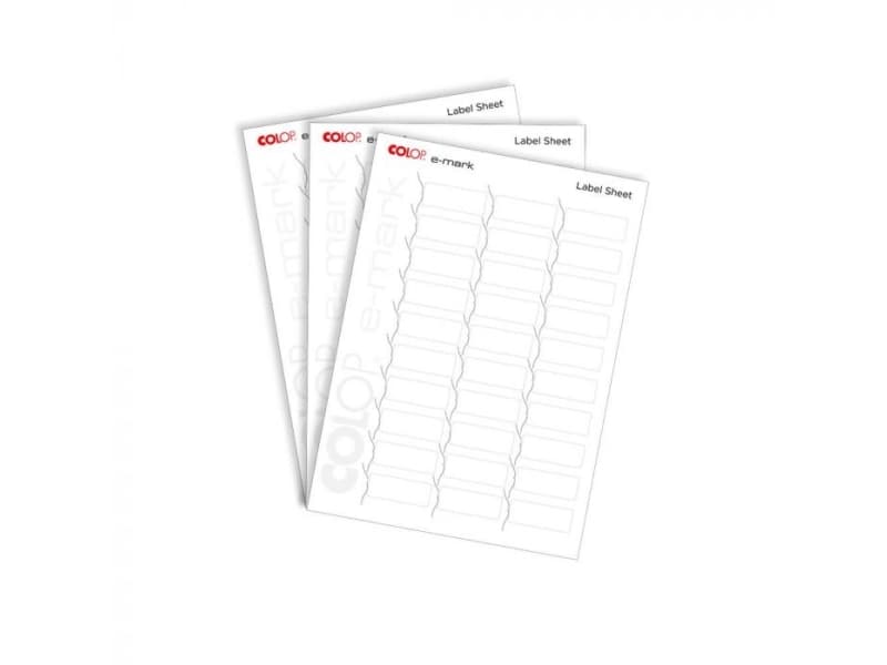 Klistermärke för colop e-mark 153111 elektronisk stämpel