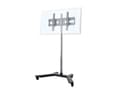 Miniatyrbilde 3 av 5: EDBAK TR51c-B - Vogn - for flatpanel - svart - skjermstørrelse: 37"-60"