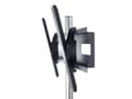 Miniatyrbilde 4 av 5: EDBAK TR51c-B - Vogn - for flatpanel - svart - skjermstørrelse: 37"-60"