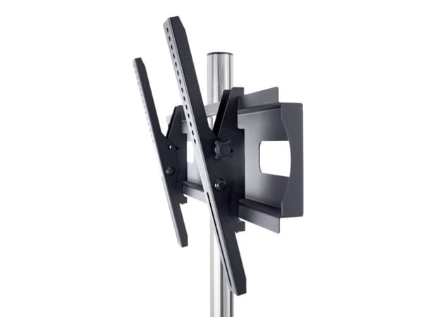 EDBAK TR51c-B - Vogn - for flatpanel - svart - skjermstørrelse: 37"-60"
