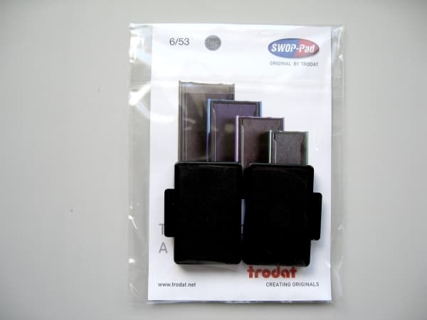 Trodat 6/56, Blekkpatron, Sort, Trodat, 5204, 5206, 5460, 5117, 5558, 55510, 5465 and 5466, Sort, DIN ISO 14145-2