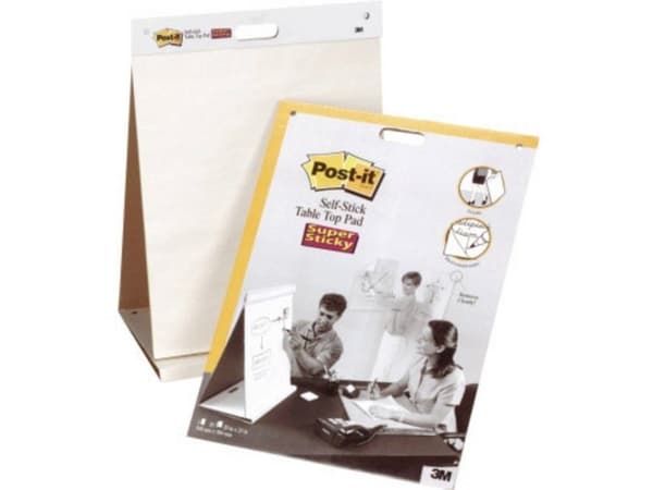 Post-it flipover bordmodel 563 508x584 mm med 20ark/stk