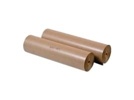 Indpakningspapir Fidele, kraftpapir, 60 g, 125 cm x 200 m, brunt