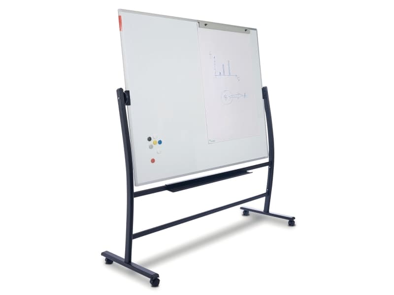 Whiteboard rocada, magnetisk whiteboard, 120 x 150 cm