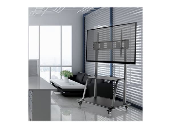 Neomounts NS-M4000 - Vogn - for LCD-display / AV-system - svart - skjermstørrelse: 60"-105"