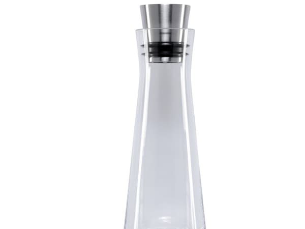 EMSA 514233, Karaffel, 1 l, Rustfritt stål, Gjennomsiktig, Glass, 12 cm, 120 mm